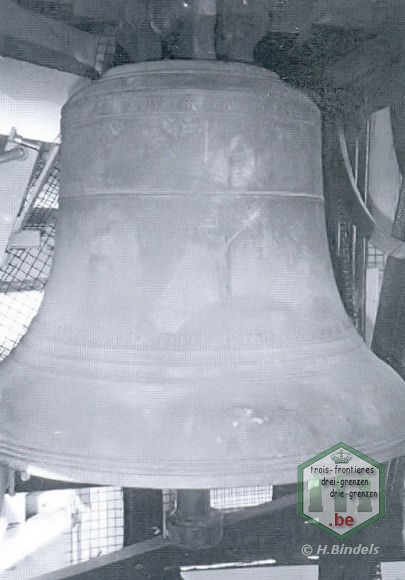 Een van de nieuwe klokken van 1954.