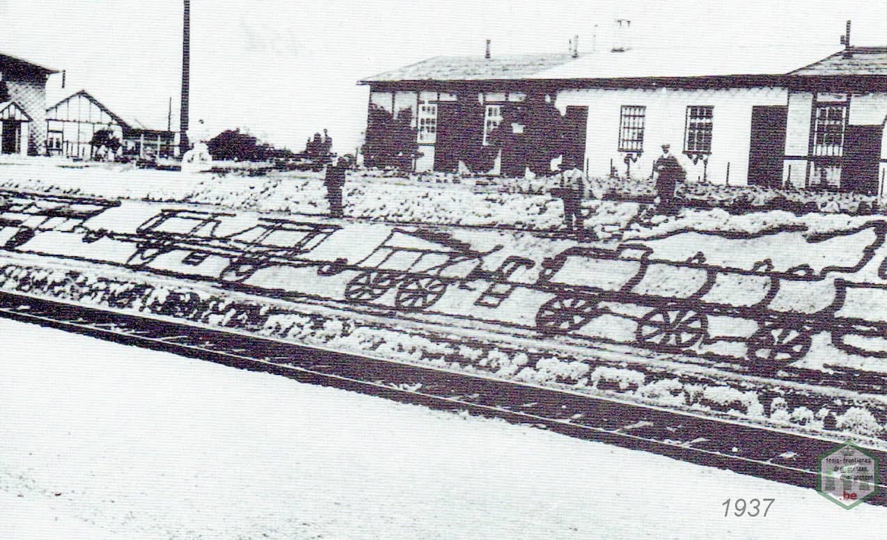 Gare fleurie